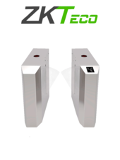Barrera Peatonal Bidireccional / Acero SUS304 / Aleta de Acrílico (Rojas) / 110V