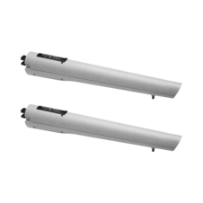 Kit de Operadores FAAC S418 para Puertas Abatibles de hasta 2.7m y 300Kg / Con Capacidad de Respaldo de Baterías y Desbloqueo Manual