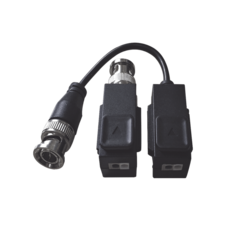 Kit de Transceptor (Balluns) TURBOHD con Boton Push / Hasta 8 MP (4K) / 100% Cobre / Soporta HD-TVI / AHD / CVI / CVBS / Audio por Coaxitron / Datos para Menu de Configurar de Cámaras