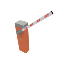 Kit de barrera vehicular CAME LT4 / Incluye mástil de 4 metros sin iluminación / Apertura Izquierda o Derecha Configurable en Sitio / Tiempo de Apertura de 2 a 6 Segundos