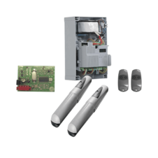 Kit de operadores AXO 5024 Para puertas Abatibles de hasta 5 Metros y 400 Kg de peso por hoja