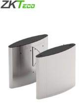Barrera Peatonal Tipo Flap Bidirecc. / 2 Chasis Acero SUS304/ Cristal Templado