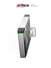 Swing Barrier Izquierda de Servomotor con capacidad de hasta 60 Personas por Minuto,apertura rápida