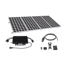 Kit Solar para Interconexión de 2.2KW de Potencia Pico 220Vcc con Microinversor y 4 Módulos de 550 W (Incluye Montaje )