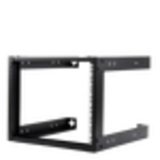 Rack Abierto de montaje en Pared, de 19in, 8 Unidades de rack