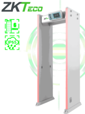 Arco Detector de Metales con protección IP65 para semi exteriores, con 33 zonas de detección, 300 niveles de sensibilidad, pantalla HD 7