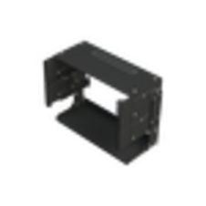 Rack Abierto de montaje en Pared, de 19in, 5 Unidades de rack, Profundidad Ajustable (8