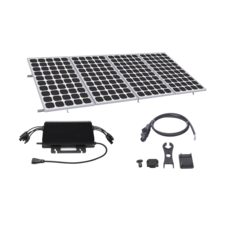 Kit Solar para Interconexión de 2.2KW de Potencia Pico 220Vcc con Microinversor y 4 Módulos de 550 W