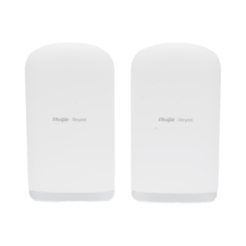 Kit completo Punto a Punto Pre-Configurado hasta 5 Km listos para enlazar, administrable en la Nube, Banda 5Ghz AC WAVE2 MU-MIMO 2X2, Puertos 10/100/1000