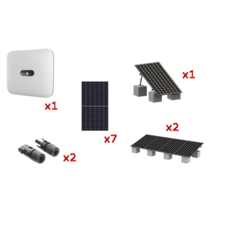 Kit Solar Interconexion / 4 kW 220Vca / Inversor HUAWEI/