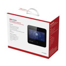 Kit de Control de Acceso TODO INCLUIDO con Lector de Rostros, QRs y Tarjetas / 1,500 rostros / Compatible con App HIKConnect /Incluye Electroimán Botón de Salida y Montajes Z y L para imán / HIK-IA