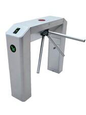 Torniquete Bidireccional Semiautomático Tipo puente / Acero SUS304 / Carril 50 cm / 110V / Exterior Protegido