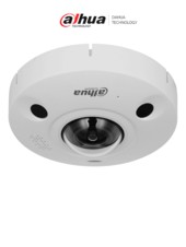 Cámara IP Fisheye 8 MP WizMind/ IR 10 mts/ 1.8mm/ Mapa de Calor/ Conteo de Personas/ H.265+ / E&S Alarma y Audio/ Ranura para MicroSD/ Altavoz/ PoE/ IP67/ IK10