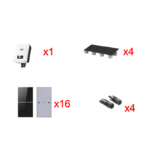 Kit Solar Interconexion / 10kW 220Vca / Inversor AFORE